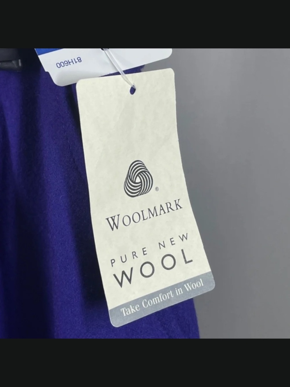NEW Pendleton Skirt Womens 14 deep purple wool straight pencil vintage classic - Picture 9 of 14